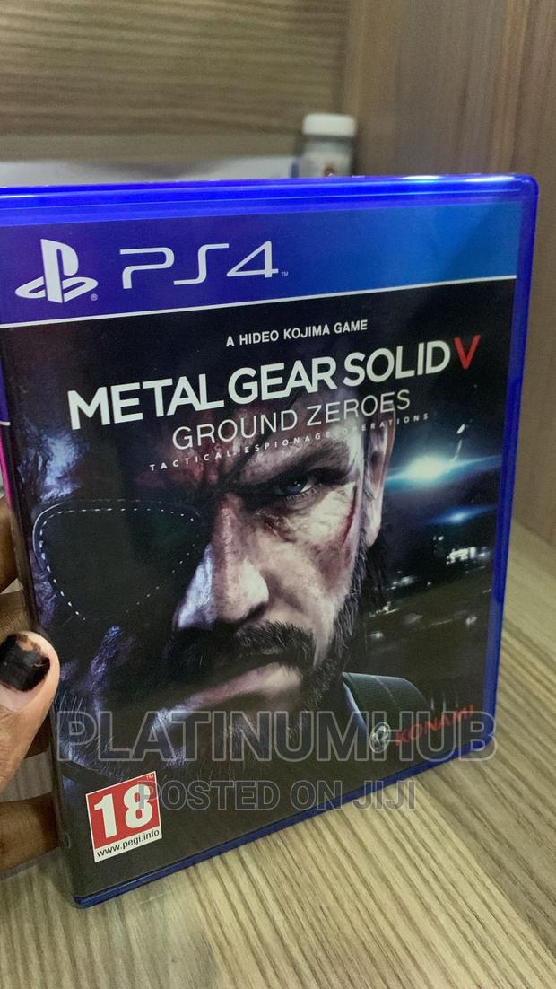 Metal Gear Solid V Ground Zeroes - main view