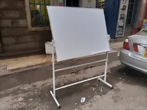Whiteboard 5ftx3ft + Wheeledstand + 4pens