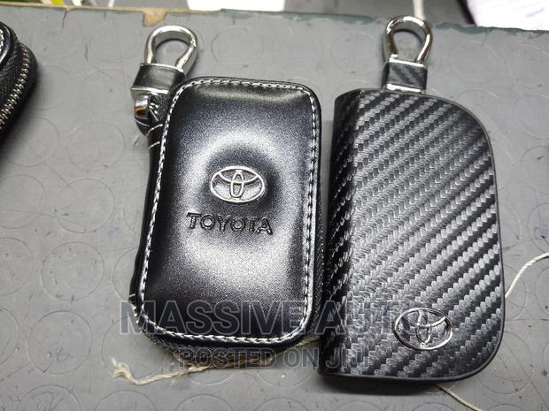 Durable Toyota Leather Car Key Holders