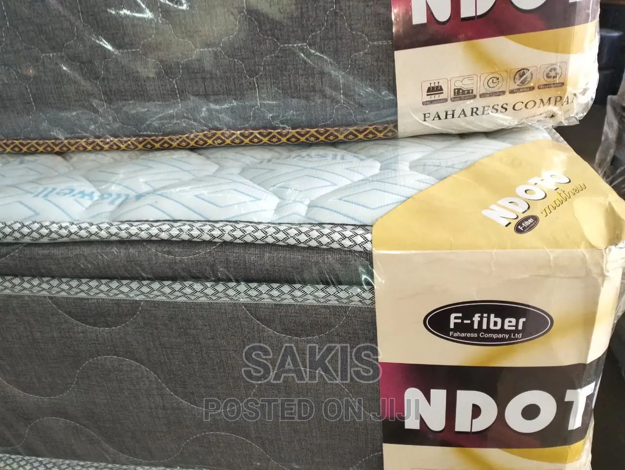 Orthopaedic Fibre 6 X 6 X 10 Quilted Pillow Top Mattresses