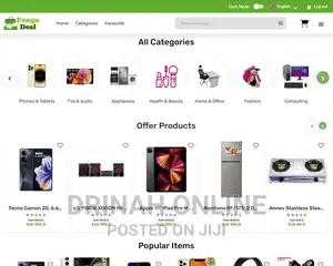 Ecommerce Website With MPESA Integrated, User Delivery App