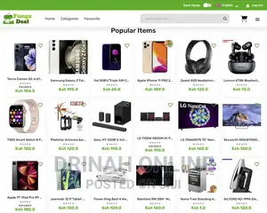 Ecommerce Website With MPESA Integrated, User Delivery App