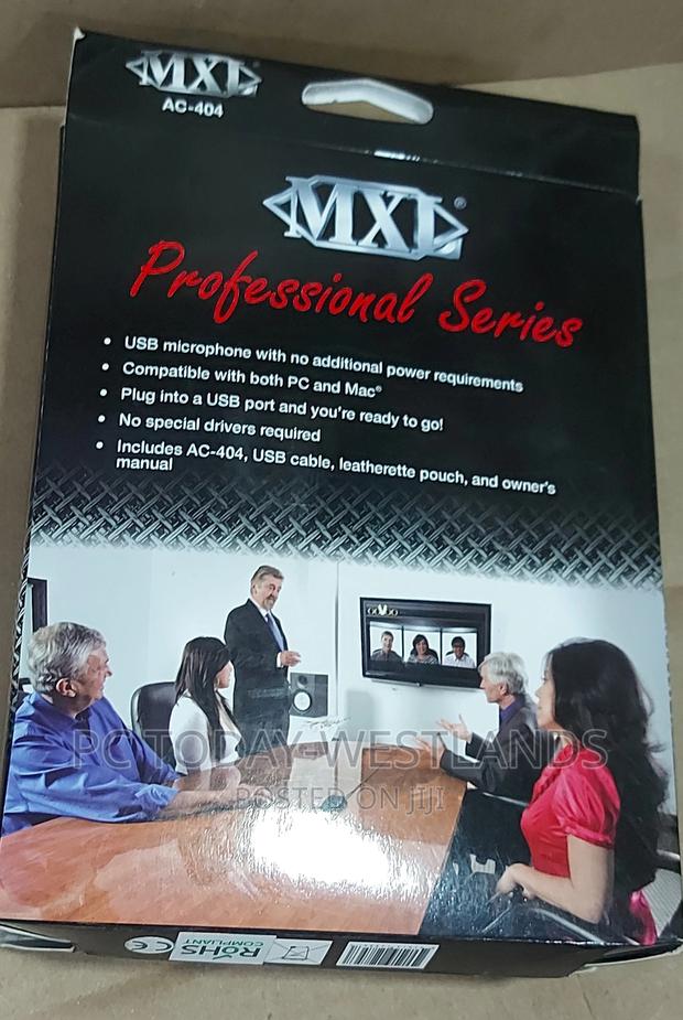 MXL AC-404 Portable USB Boundary Conferencing Microphone (Bl - thumbnail 2