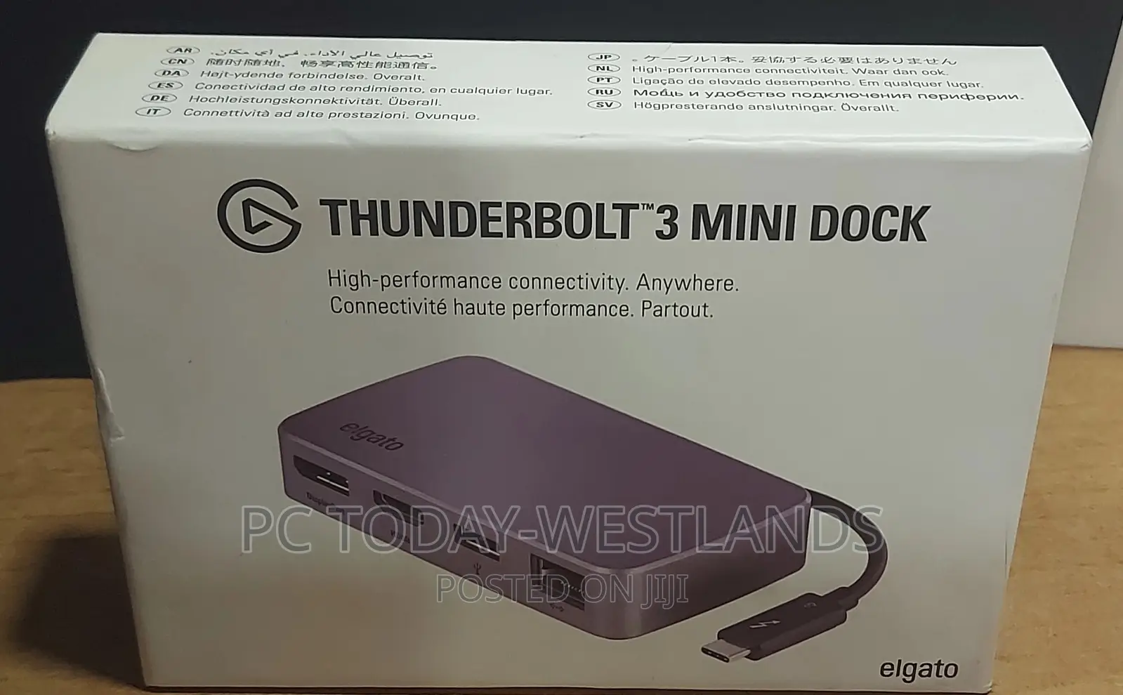 Elgato Thunderbolt 3 Mini Dock - With Built-in Thunderbolt C