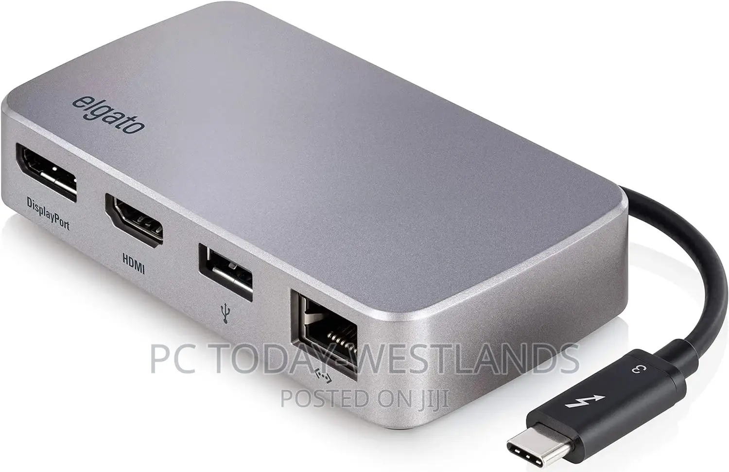 Elgato Thunderbolt 3 Mini Dock - With Built-in Thunderbolt C