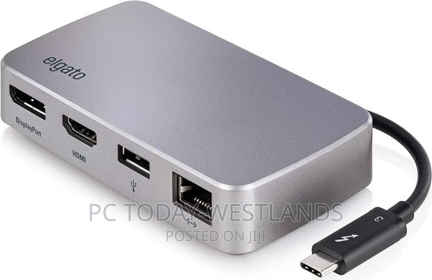 Elgato Thunderbolt 3 Mini Dock - With Built-in Thunderbolt C - thumbnail 6