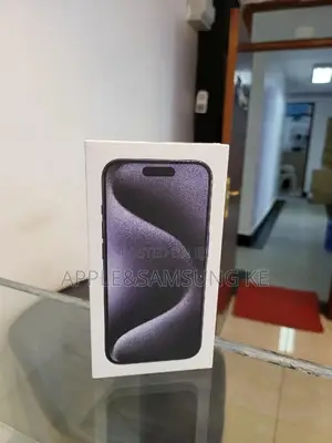 New Apple iPhone 15 Pro 256 GB Black