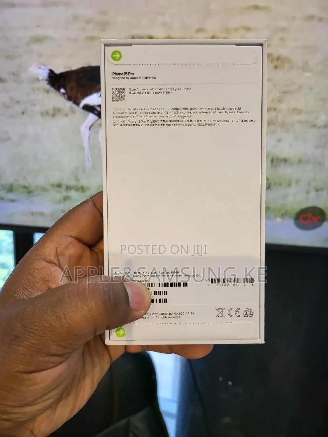 New Apple iPhone 15 Pro 256 GB Black