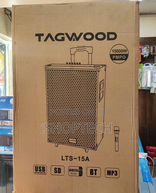 *Tagwood 15" Speakers With Microphone - main view