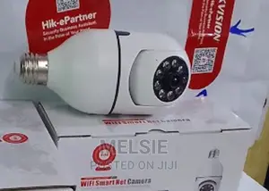 Restocked 1080p Rotating Wifi Bulb PTZ Camera- 360 Degrees