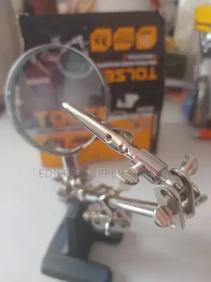 Magnifier 3× Helping Hand Magnifier With Clamps Tolsen 38090