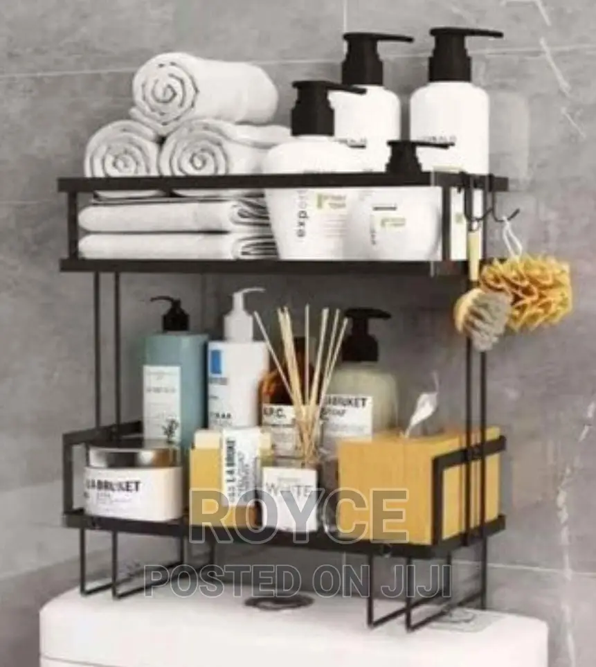 Double Layer Toilet Organizer