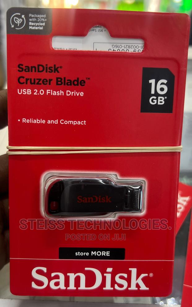 Sandisk 16gb Cruzer Blade Flashdrive. - thumbnail 3