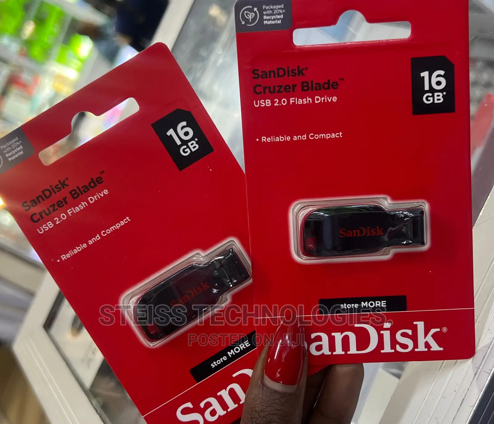 Sandisk 16gb Cruzer Blade Flashdrive.