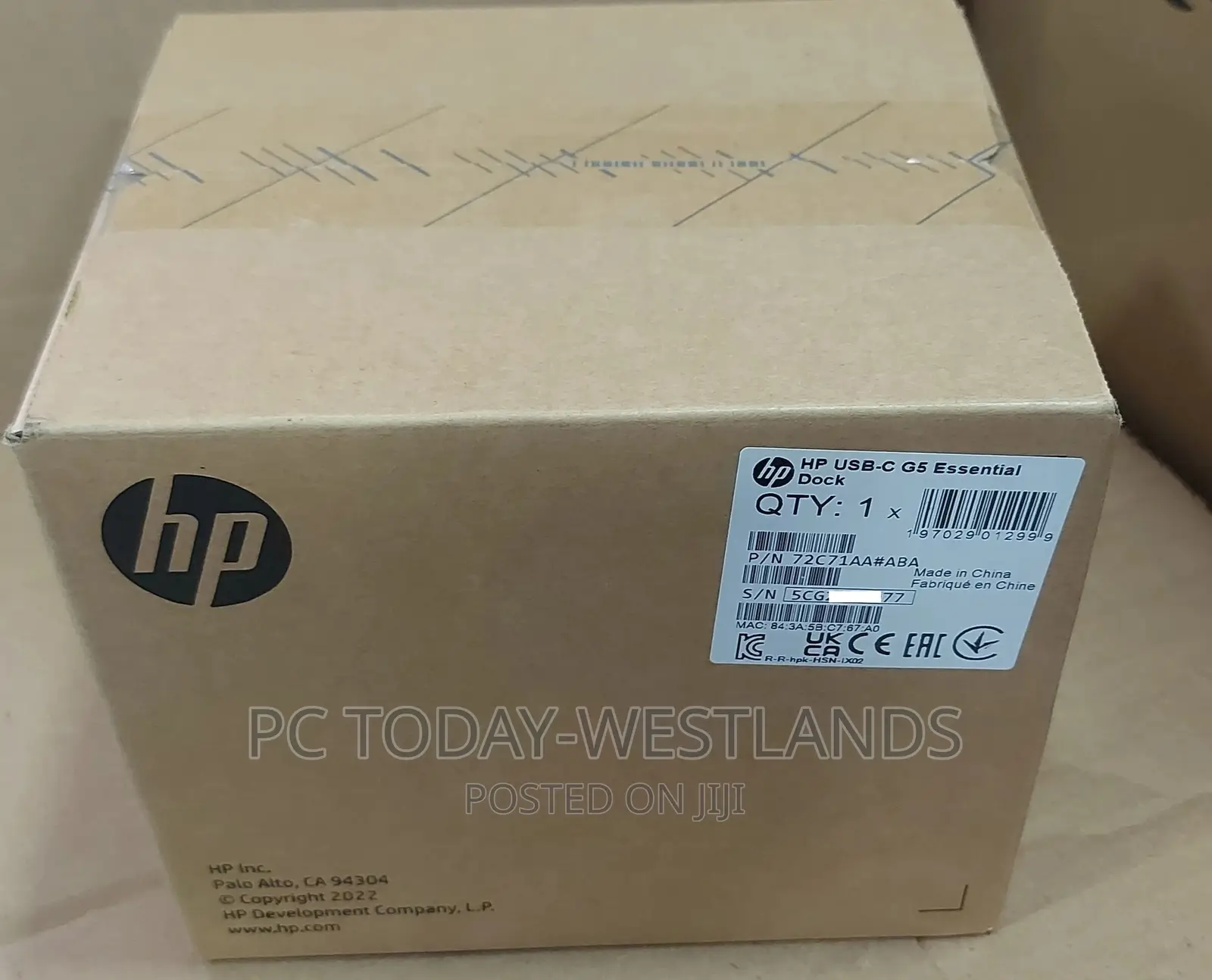 Hp Usb-C G5 Essential Dock for Business 72c71aa
