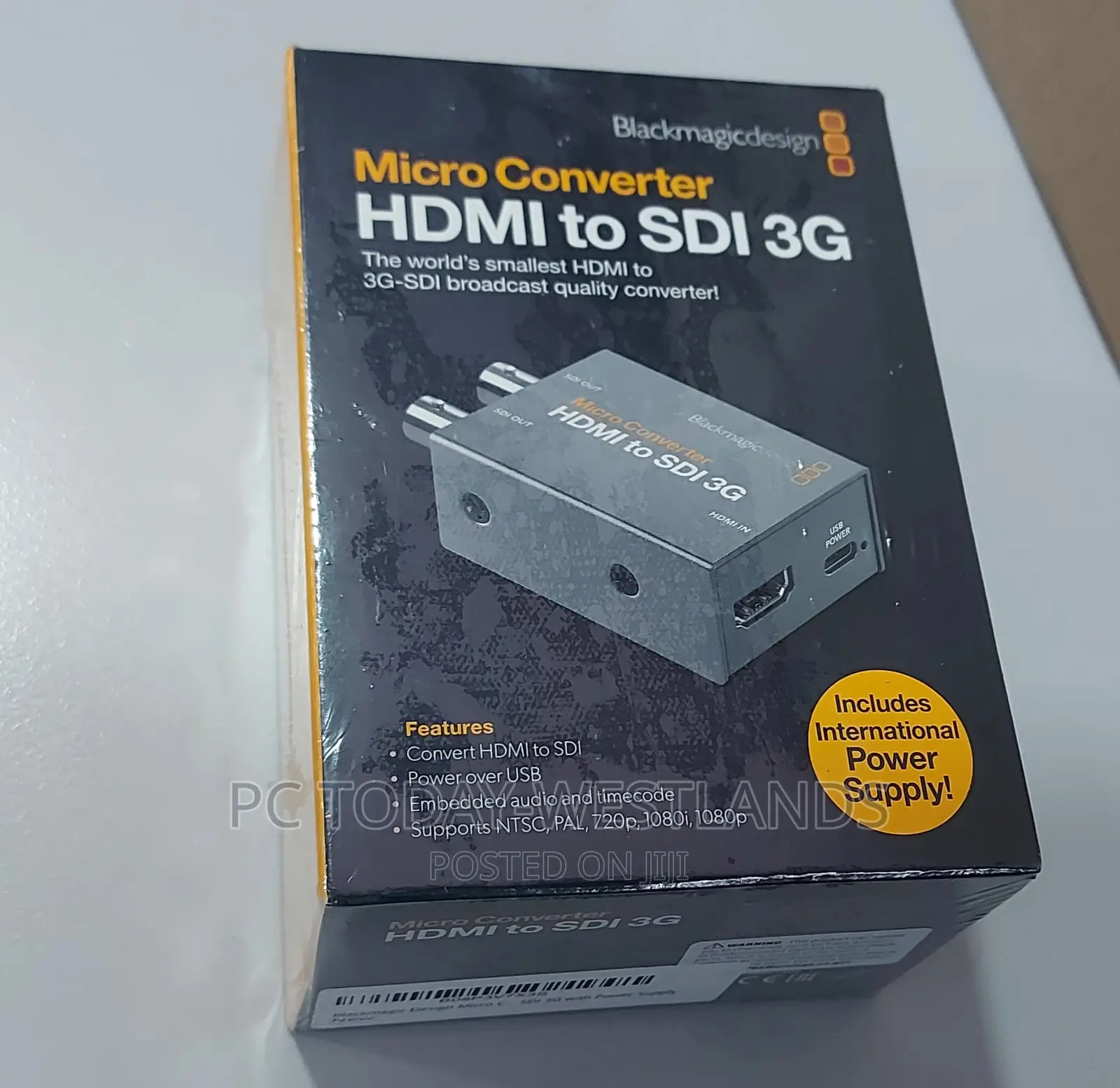 Blackmagic Design Micro Converter HDMI to SDI 3G PSU in Westlands