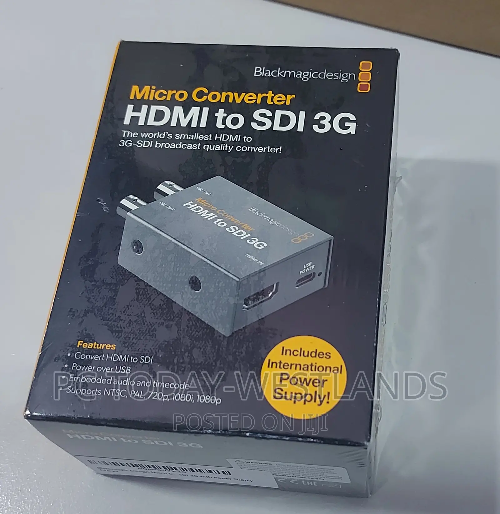Blackmagic Design Micro Converter HDMI to SDI 3G PSU