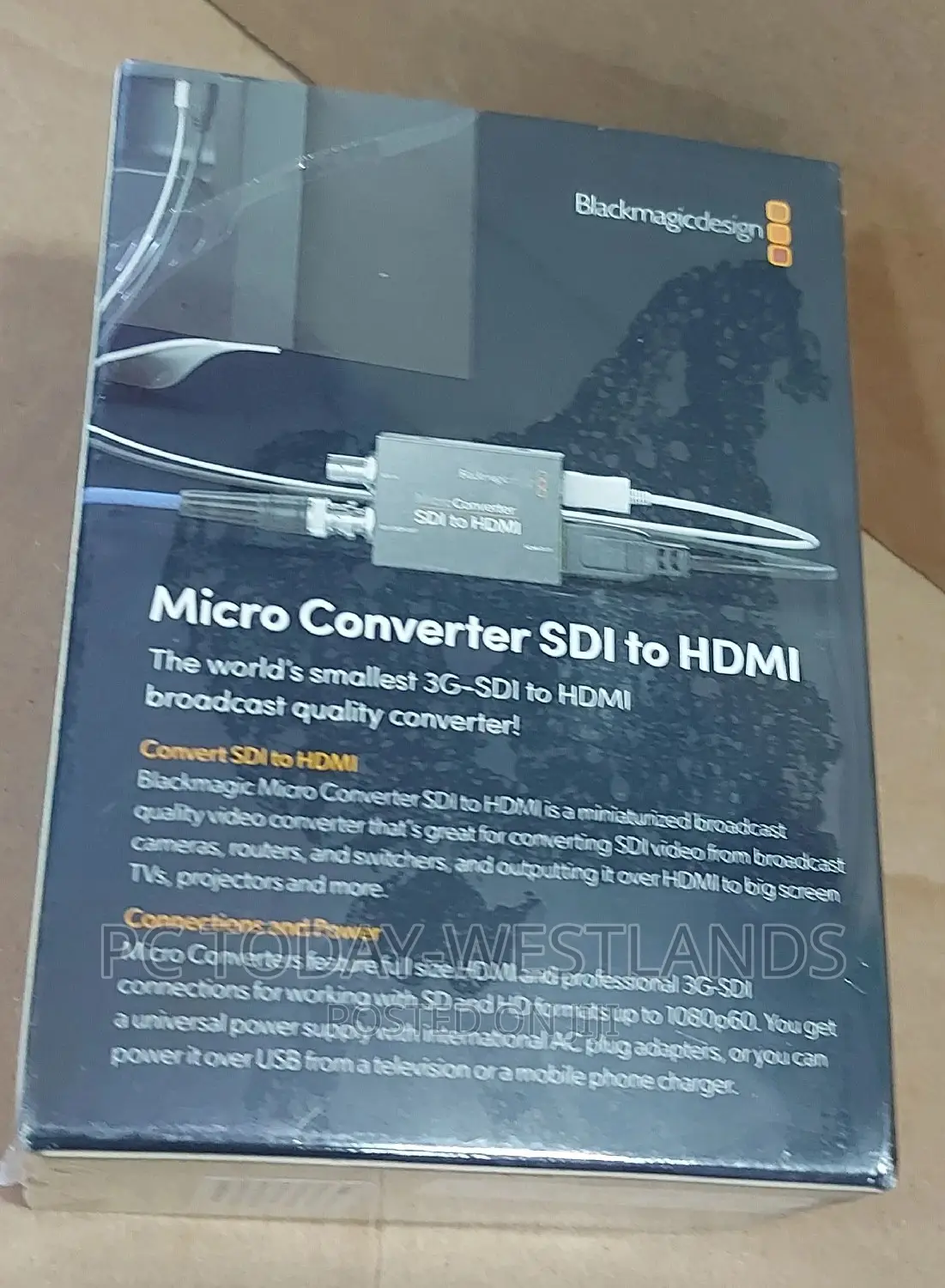 Blackmagic Design Micro Converter SDI to HDMI 3G (With PS)