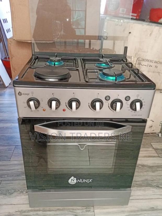 *Cooker Cooker Nunix 60*60 Standng Cooker With Electric Oven
