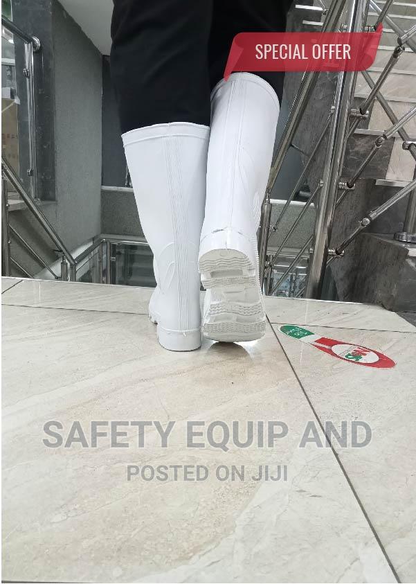 White Heavy Duty Gumboots