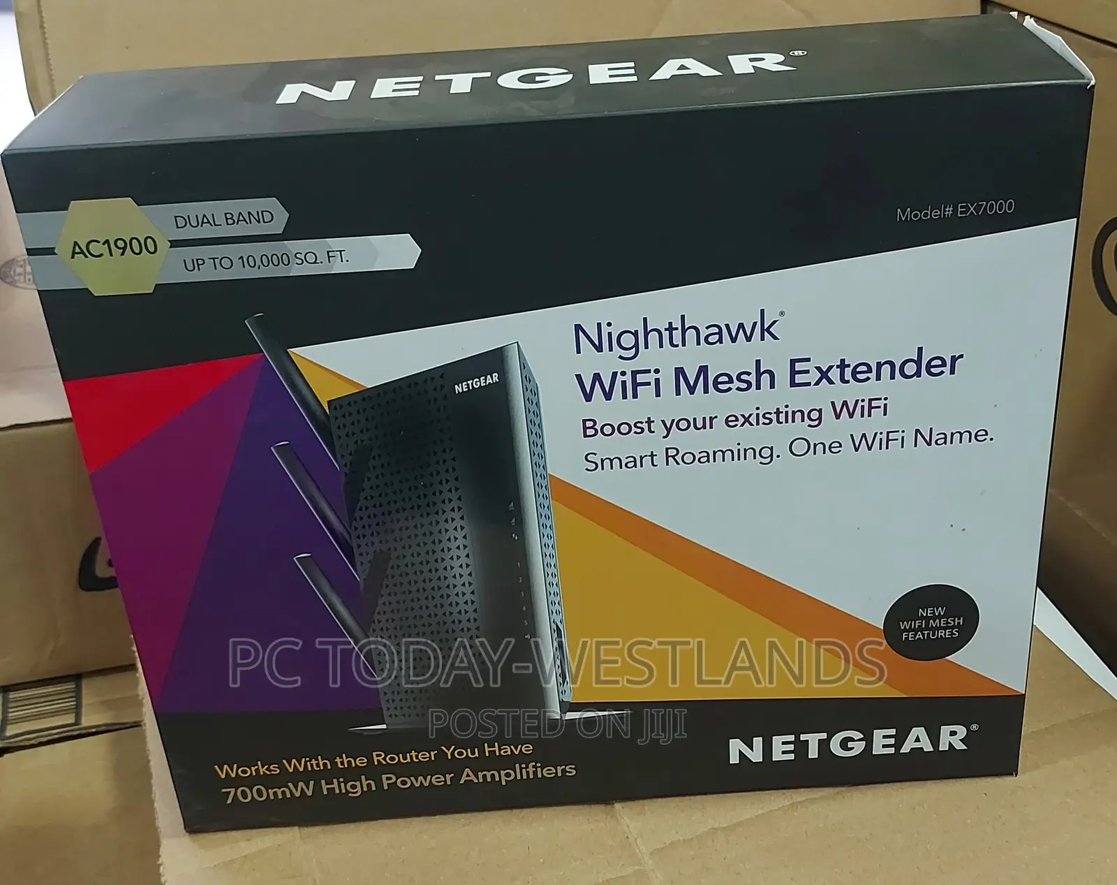 NETGEAR Wifi Mesh Range Extender EX7000 Signal Booster 1900