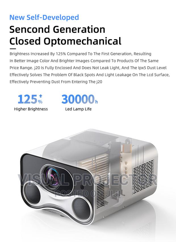 J20 Android Projector Outdooe Projector - thumbnail 4