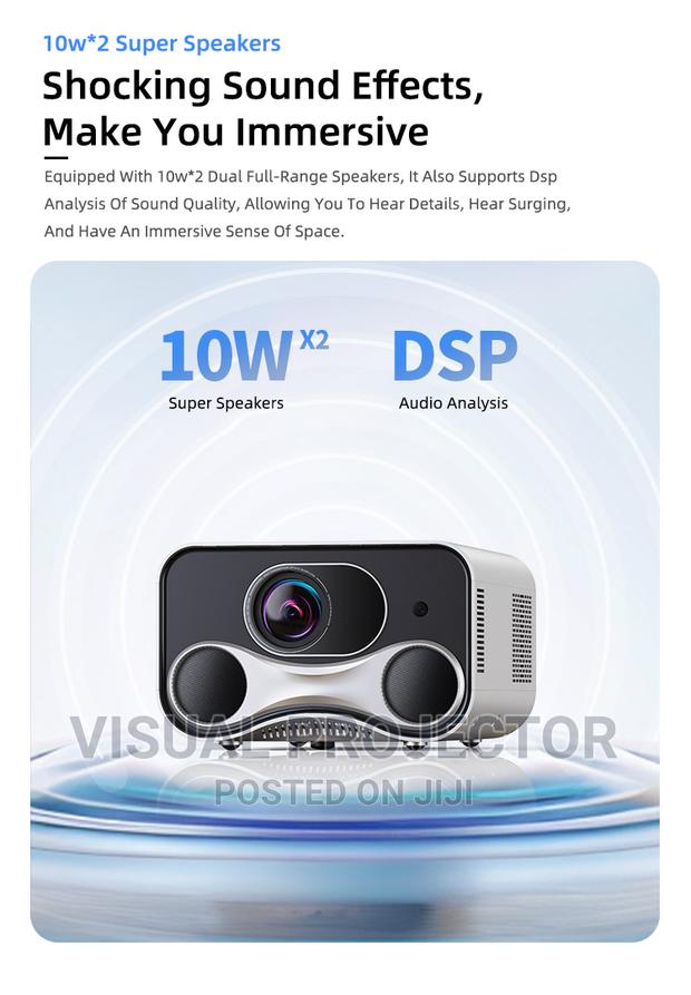 J20 Android Projector Outdooe Projector - thumbnail 3