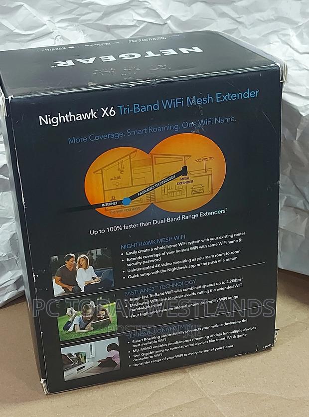 Netgear Wifi Mesh Range Extender Ex7700 Coverage Upto 2300ft - thumbnail 3