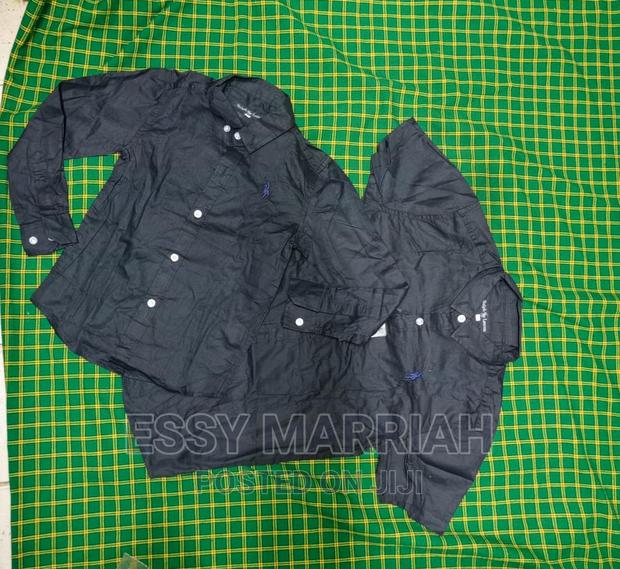 Boys Black Shirts, Long/ Short Sleeves - thumbnail 5