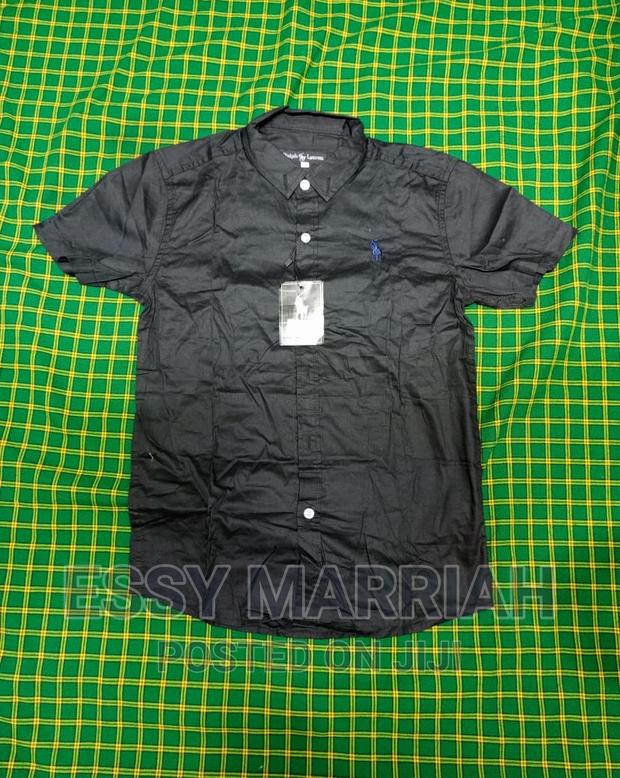 Boys Black Shirts, Long/ Short Sleeves - thumbnail 6