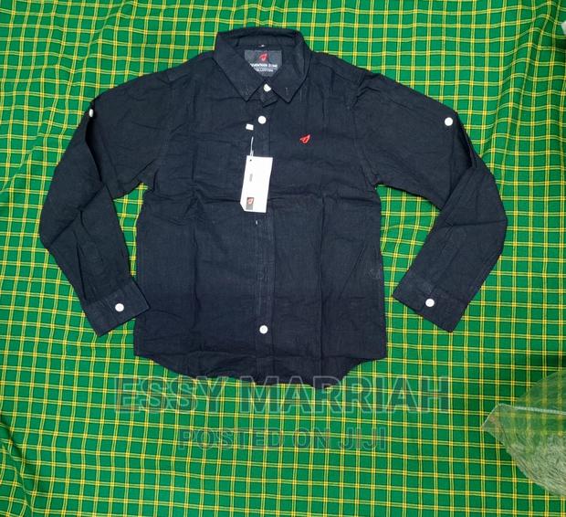 Boys Black Shirts, Long/ Short Sleeves - thumbnail 7