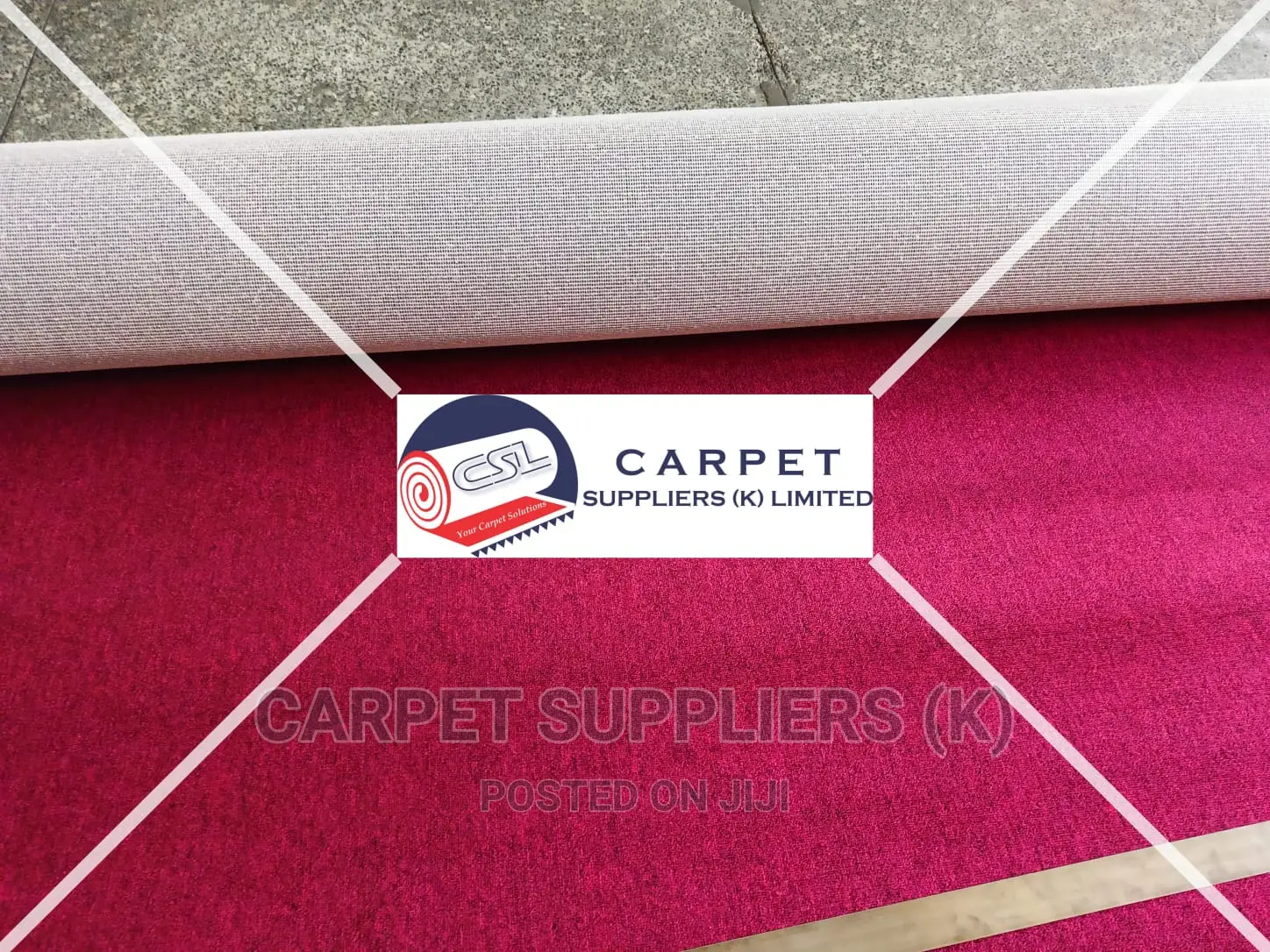Maroon Wall to Wall Carpets