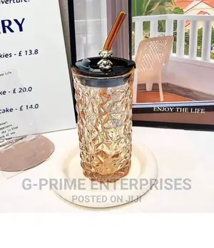 Glass Cup Bottles/Fashionable Drinking Cup Bottles