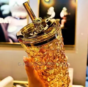 Glass Cup Bottles/Fashionable Drinking Cup Bottles