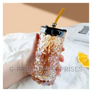 Glass Cup Bottles/Fashionable Drinking Cup Bottles