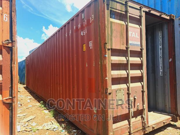 Shipping Container Delivery - main view