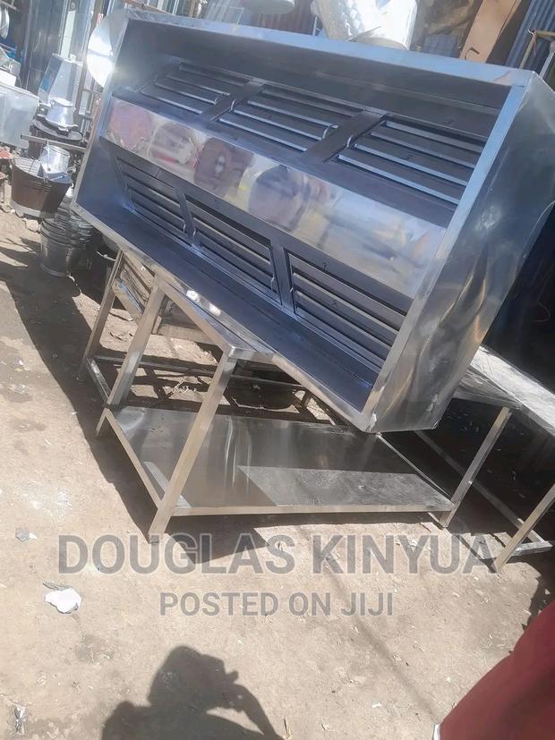 Stainless Steel Mountain Kitchen Extractor Hood. - thumbnail 3