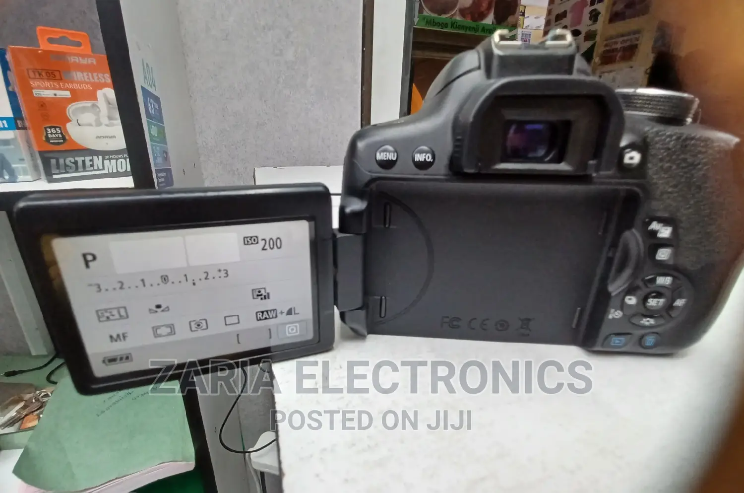 Canon 750d With Kit Lens 18-55mm