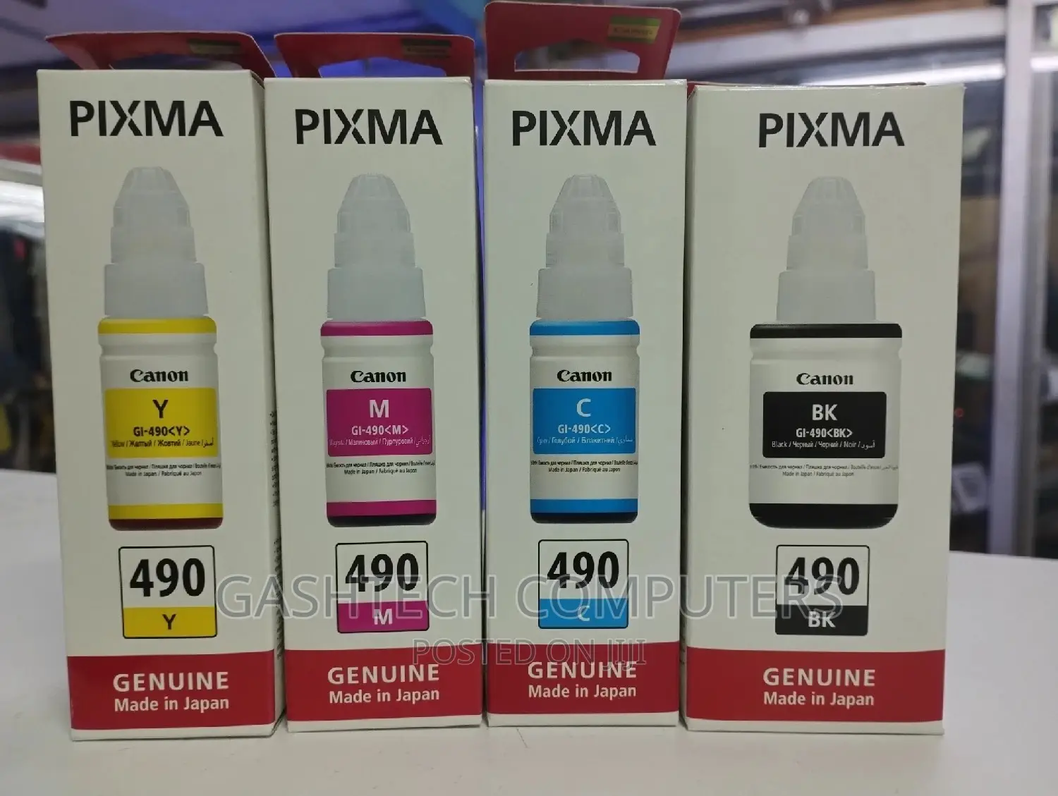 Pixma Canon Ink 490 Magenta