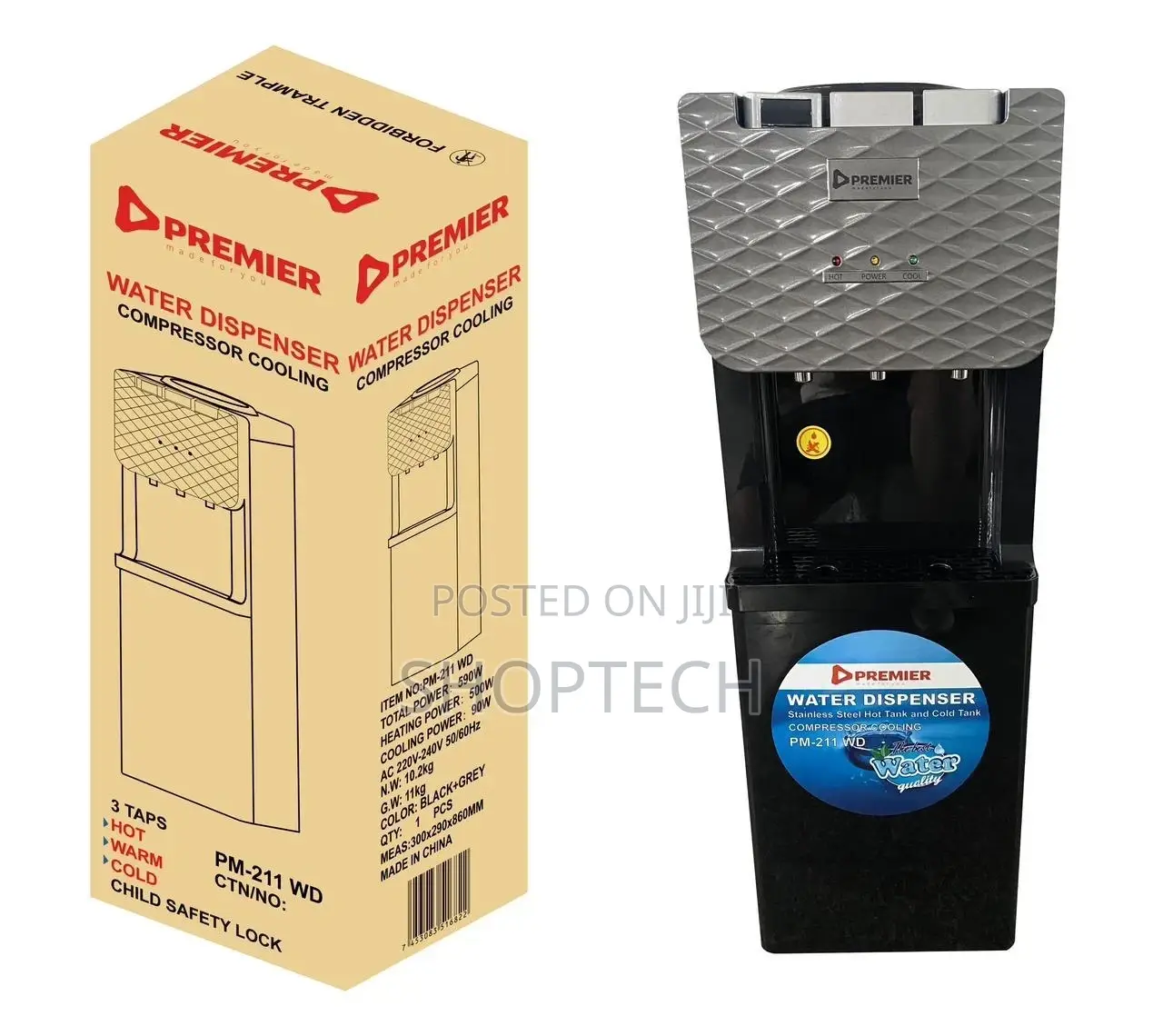 PREMIER PM211 Hit and Cold Compressor Cooling