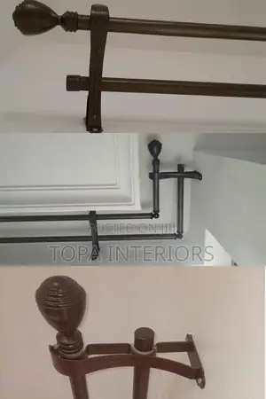 Generic Locally Fabricated Powder Coated Strong Curtain Rods