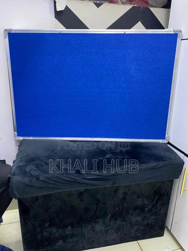 Noticeboard Pin Noticeboard,Blue - main view