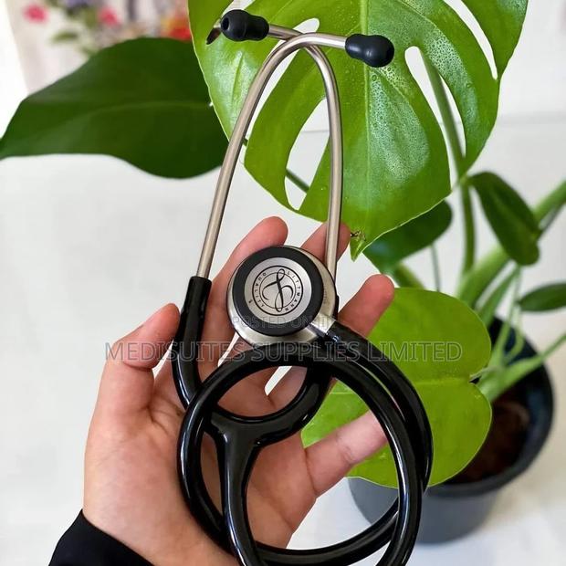 Black Littmann Classic III.Silver Finish - main view