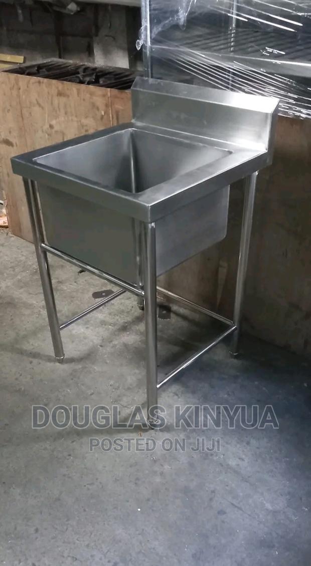 Stainless Steel Sink/ Single Washing Sink::