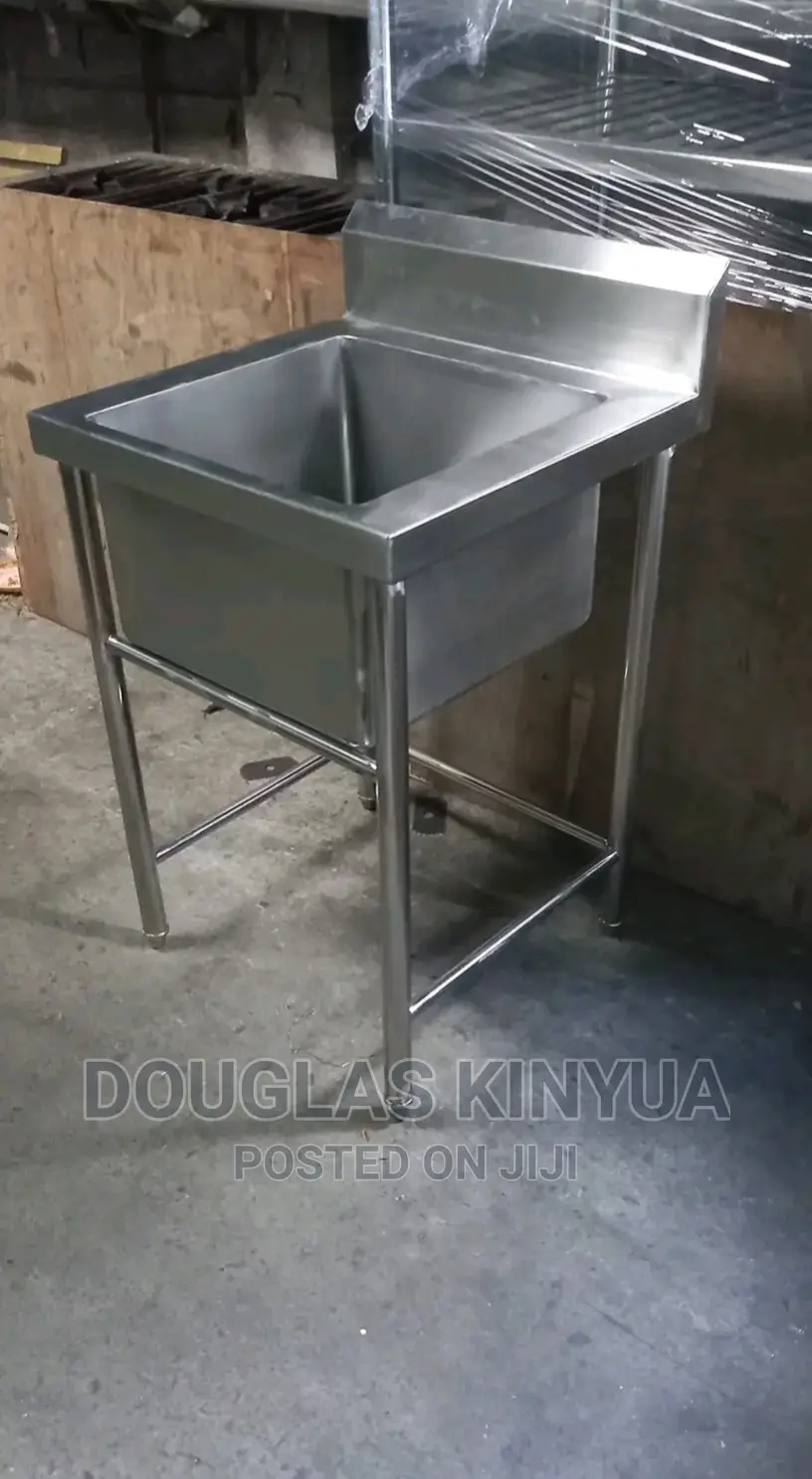 Stainless Steel Sink/ Single Washing Sink::