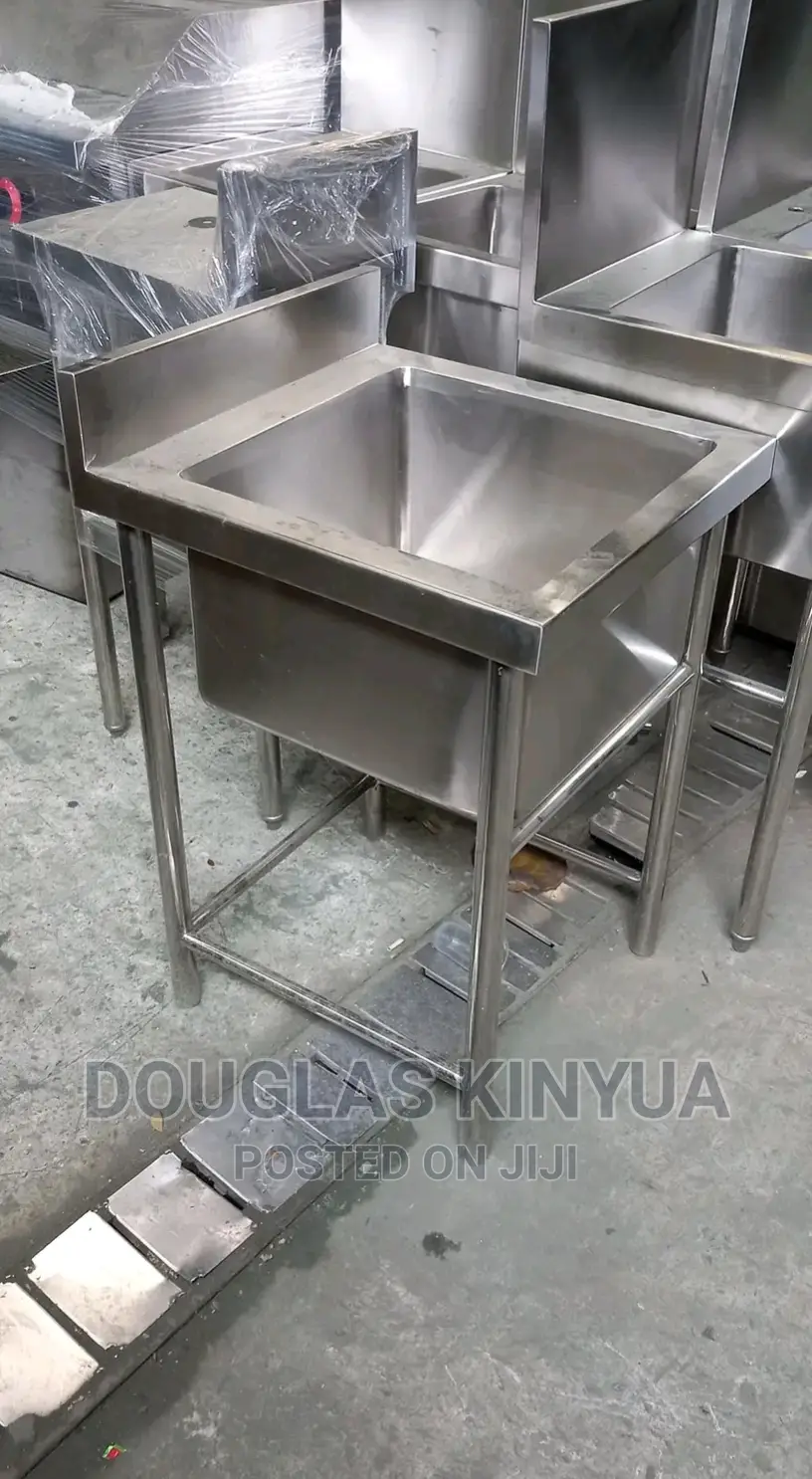 Kitchen Sink Stainless Steel Single Bowl. Single Kitchensink