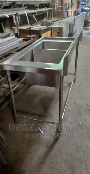 Stainless Steel Kitchen Double Bowl Sink. Kitchen Doublesink - thumbnail 2