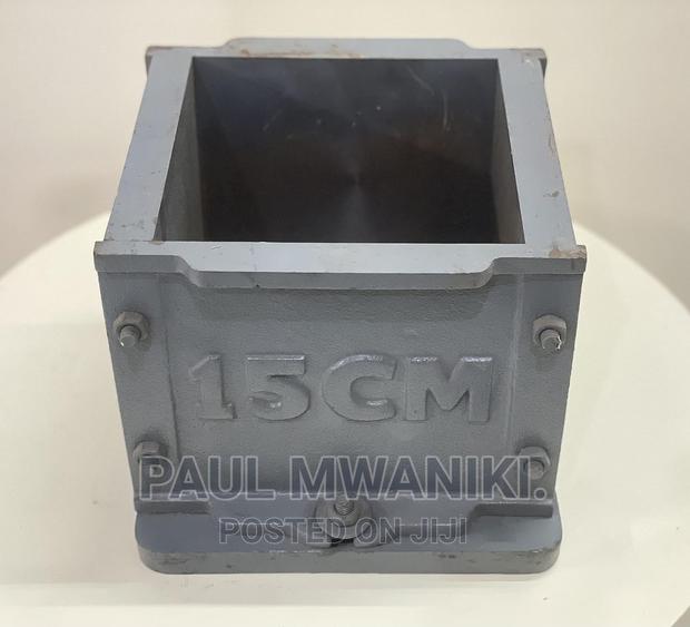 Concrete Cast Iron Cube Mould – Non ISI –150x150x150mm 6"