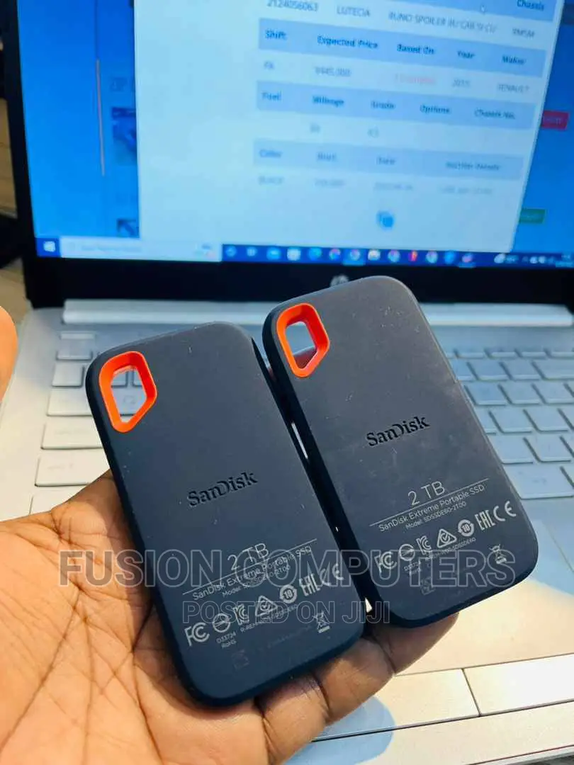Sandisk 2TB Extreme Portable External SSD