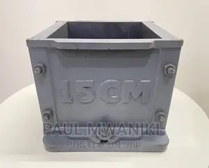 Concrete Iron Cube Mould 150mm X 150mmx150mm -6"-Hd